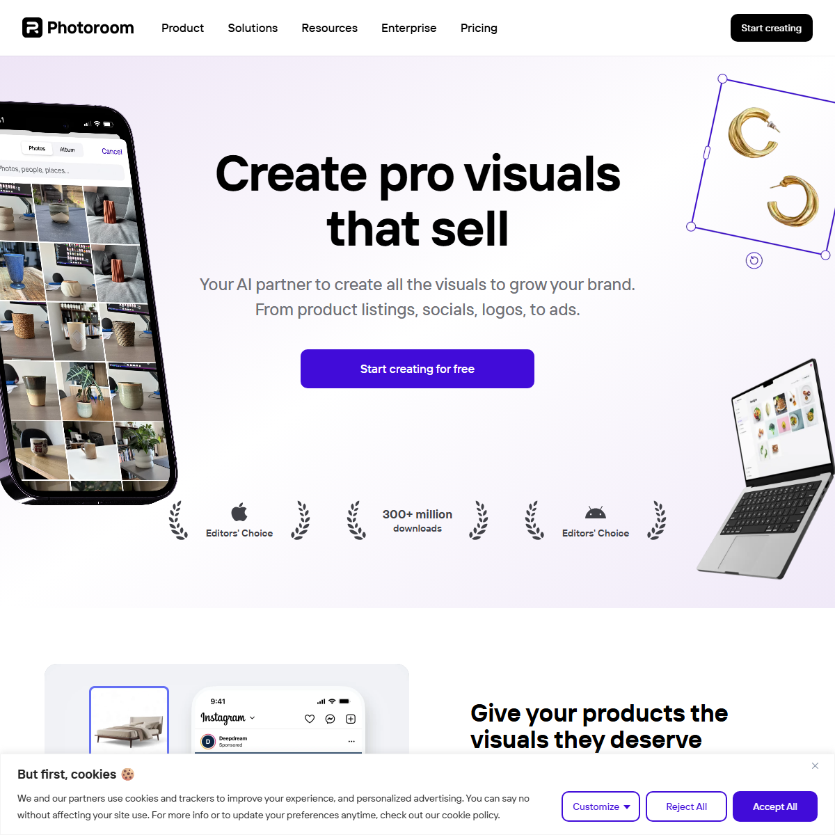 Photoroom - image editing Tool Screenshot