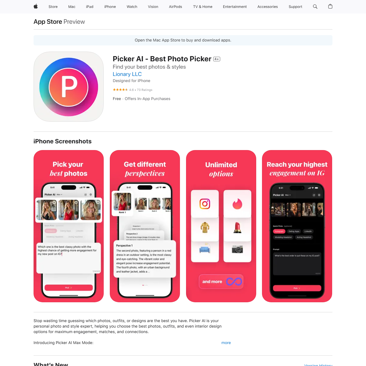 Picker AI - image editing Tool Screenshot