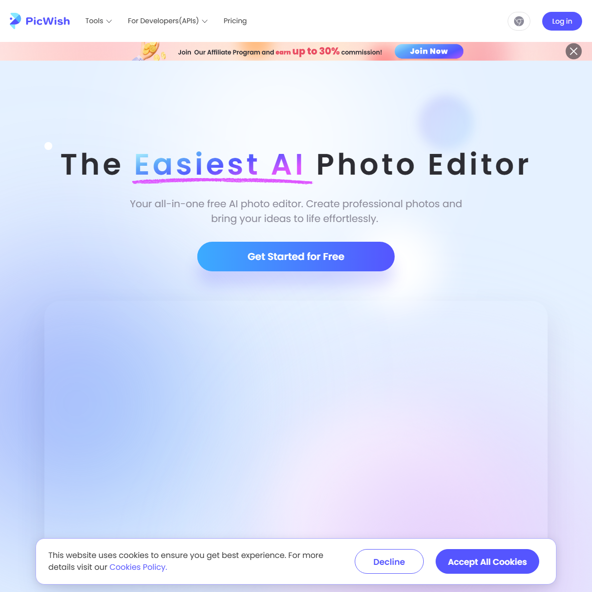 PicWish - image editing Tool
