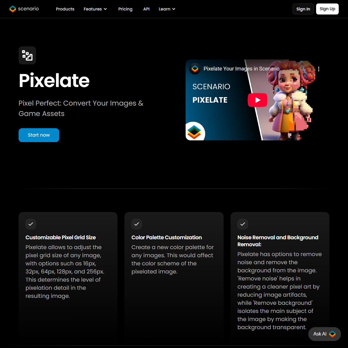Pixelicious - image editing Tool Screenshot