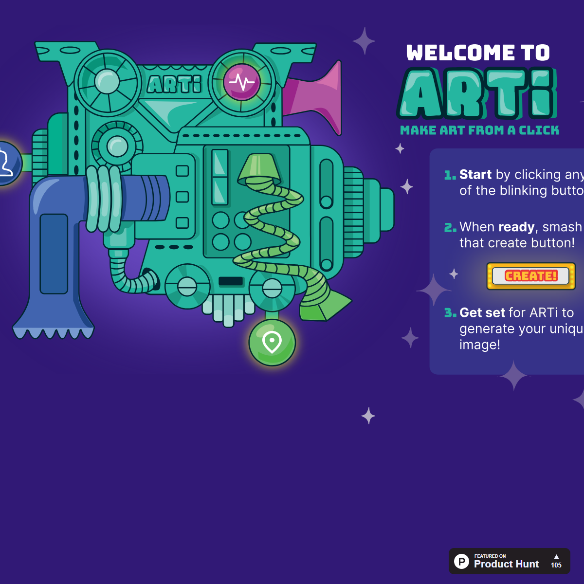 PlayArti - design generators Tool Screenshot