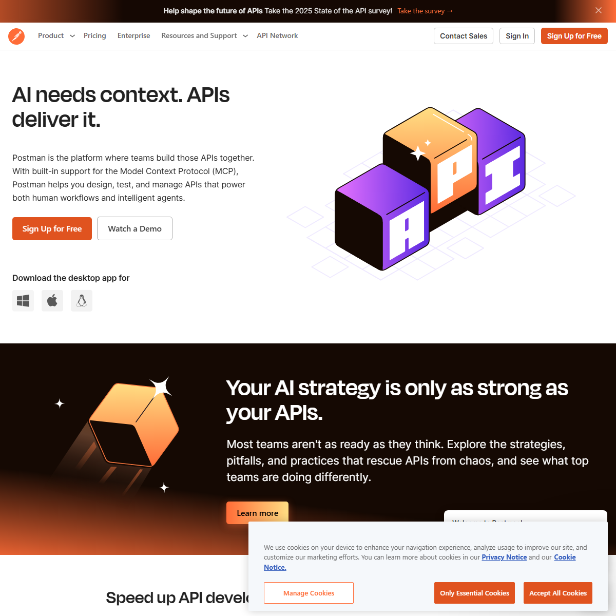 Postman - project management Tool Screenshot