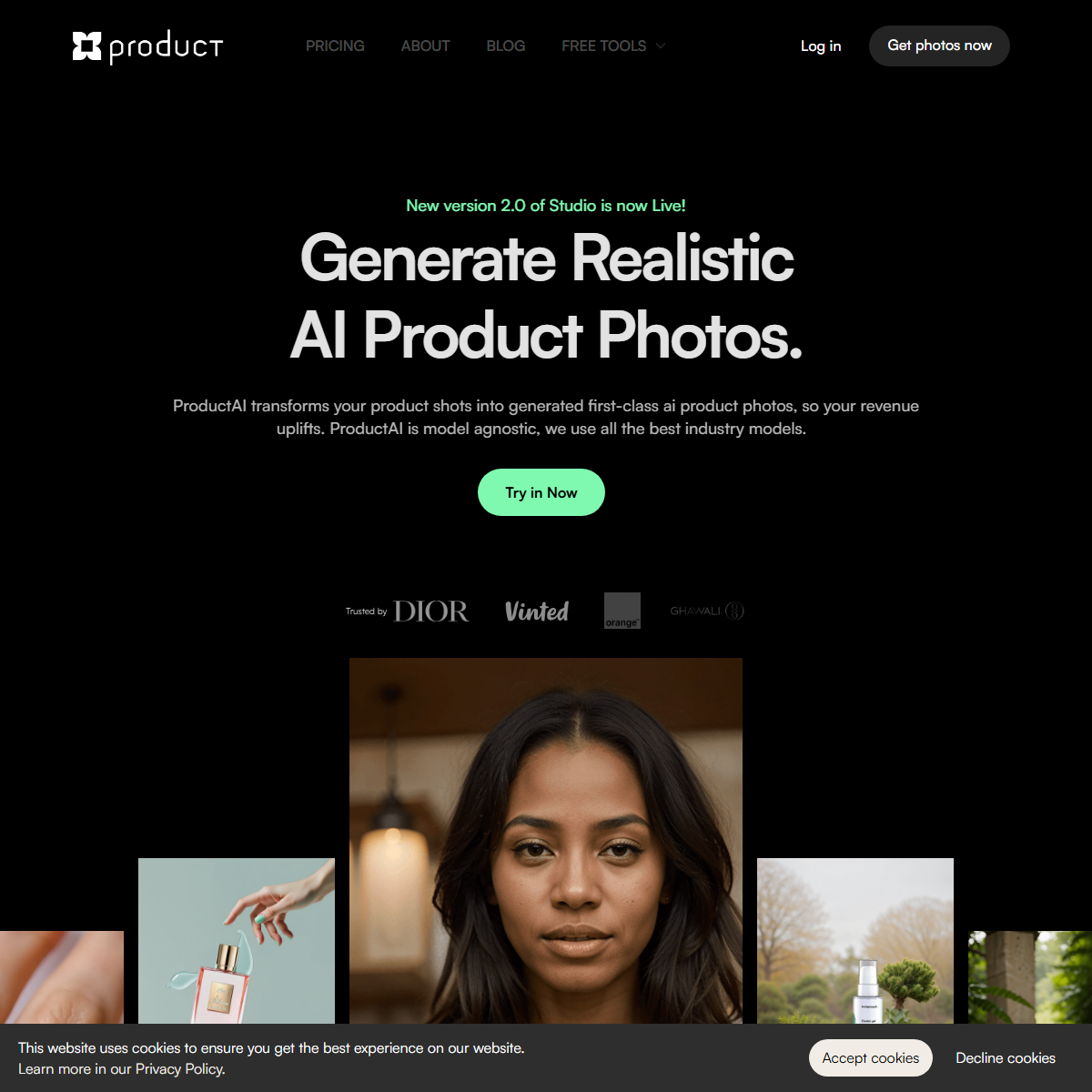 ProductAI - image editing Tool Screenshot
