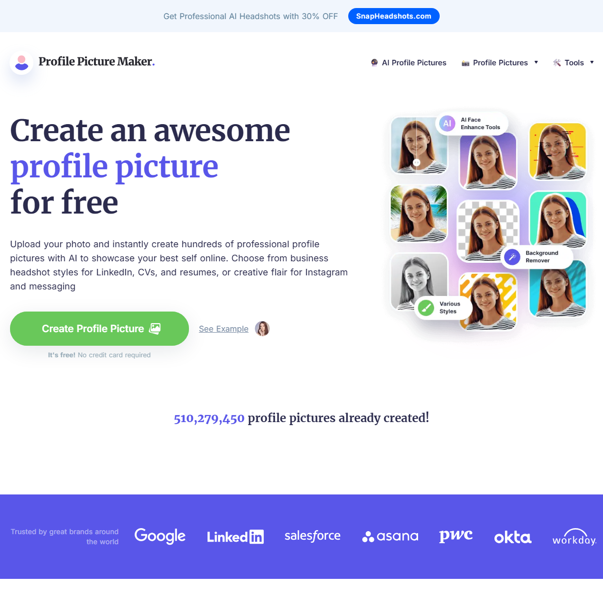 Profile Picture Maker - image editing Tool