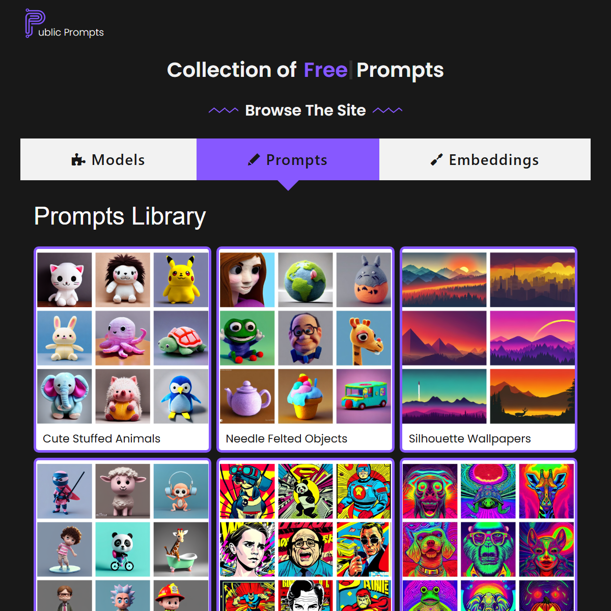 Public Prompts - prompt generators Tool
