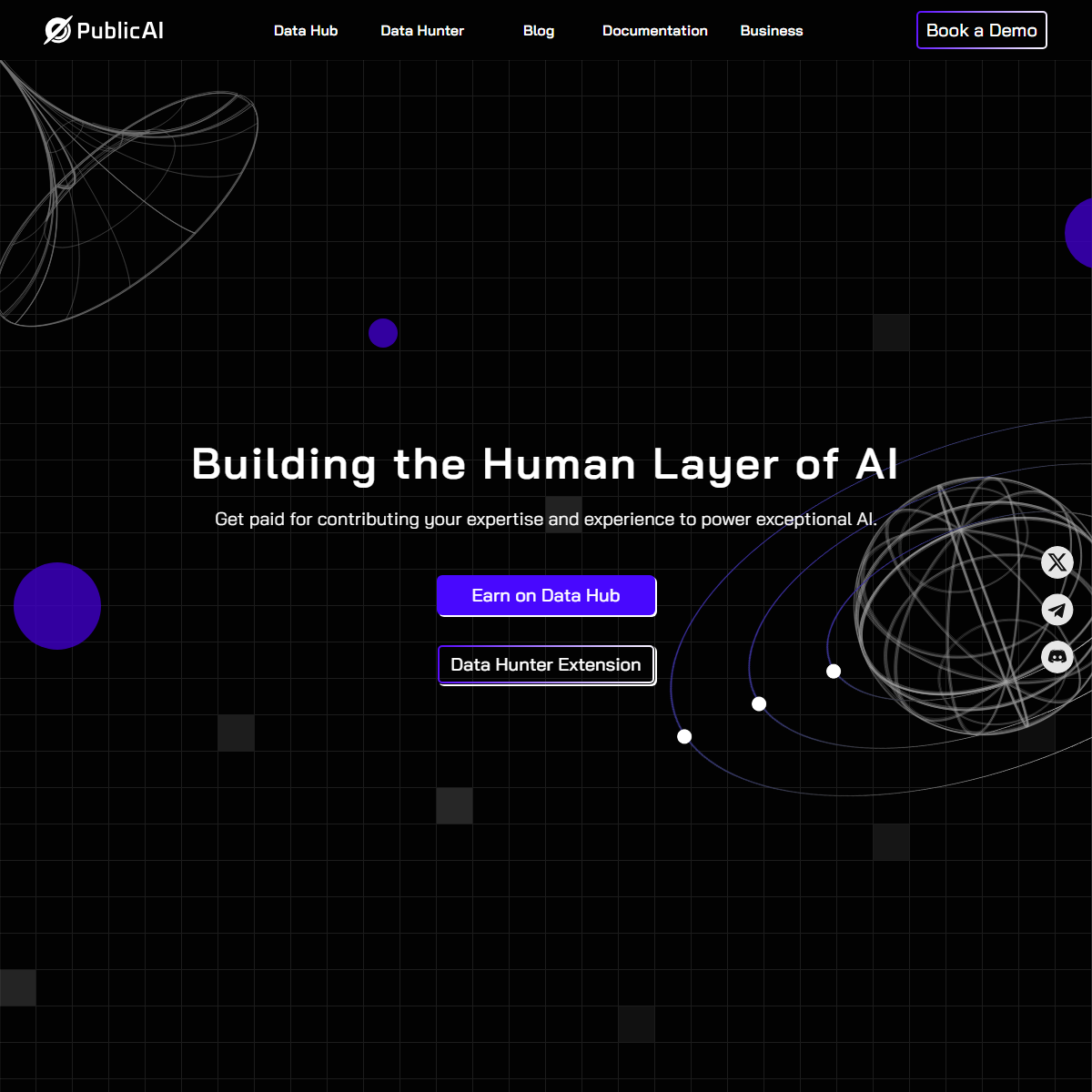 PublicAI - AI agents Tool Screenshot