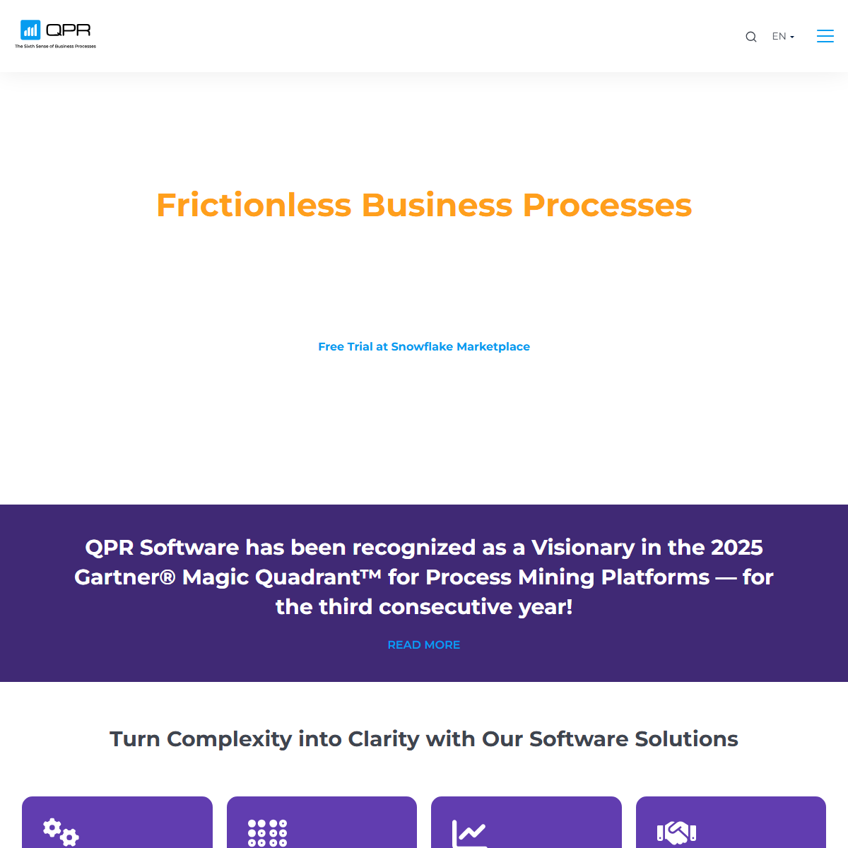 QPR - workflows Tool Screenshot