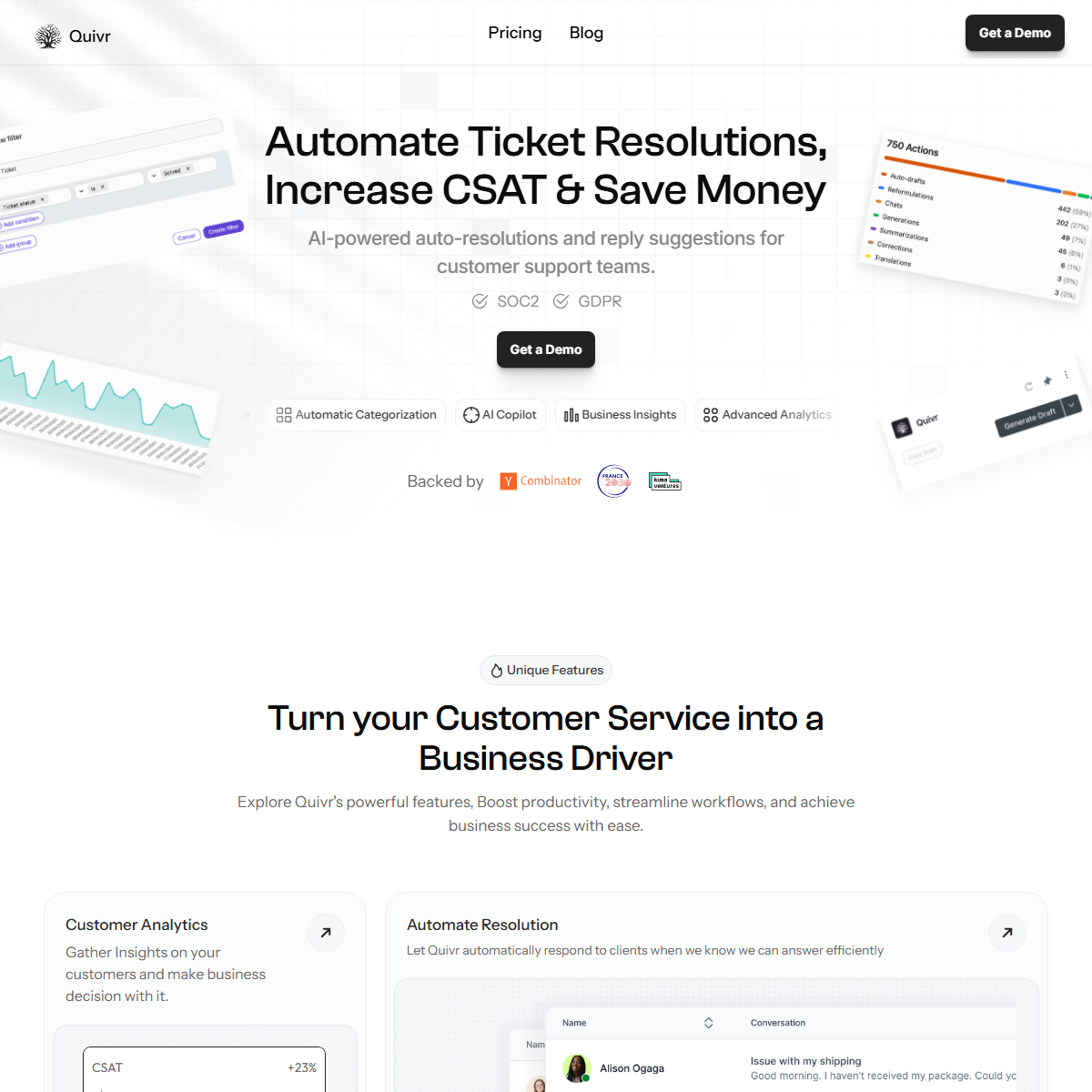 Quivr - research Tool Screenshot