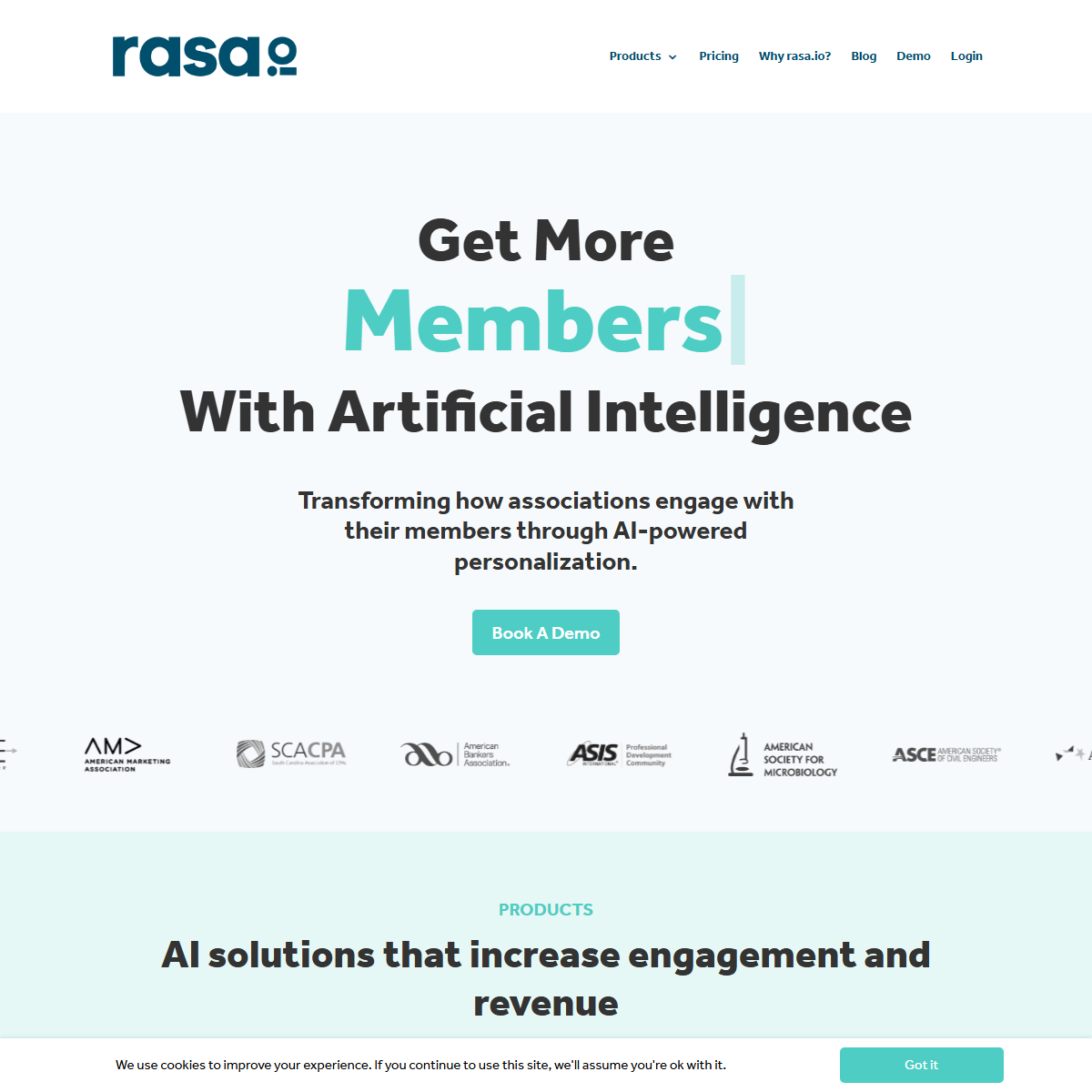 rasa.io - email assistant Tool Screenshot