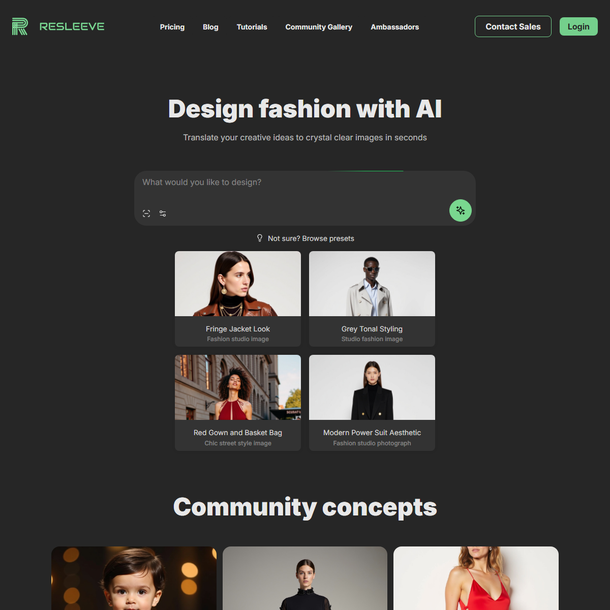 Resleeve - fashion Tool