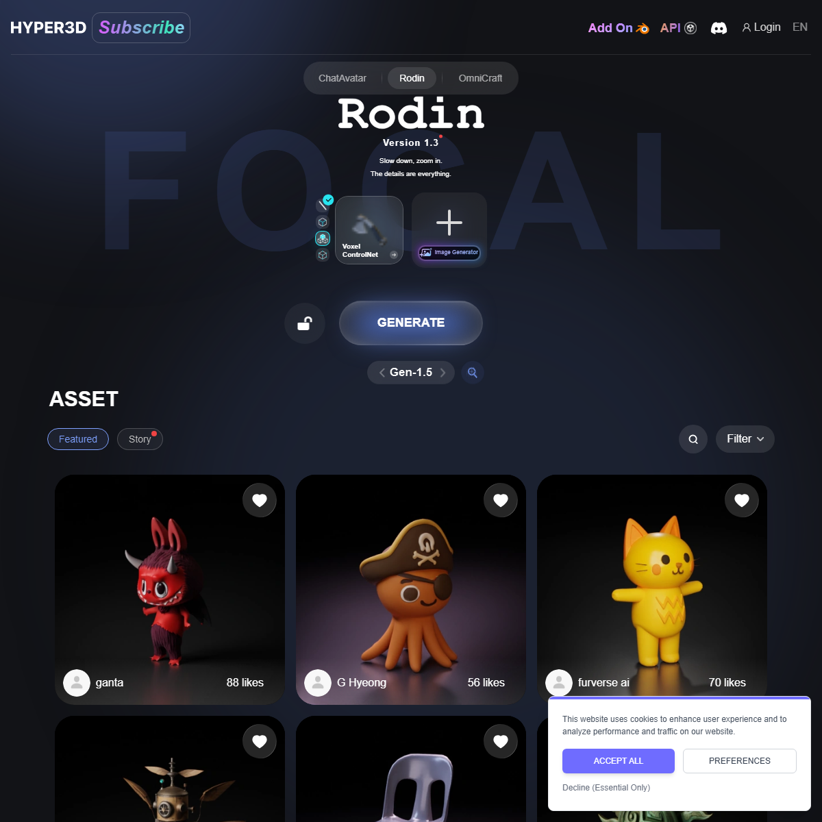 Rodin - 3D Tool Screenshot