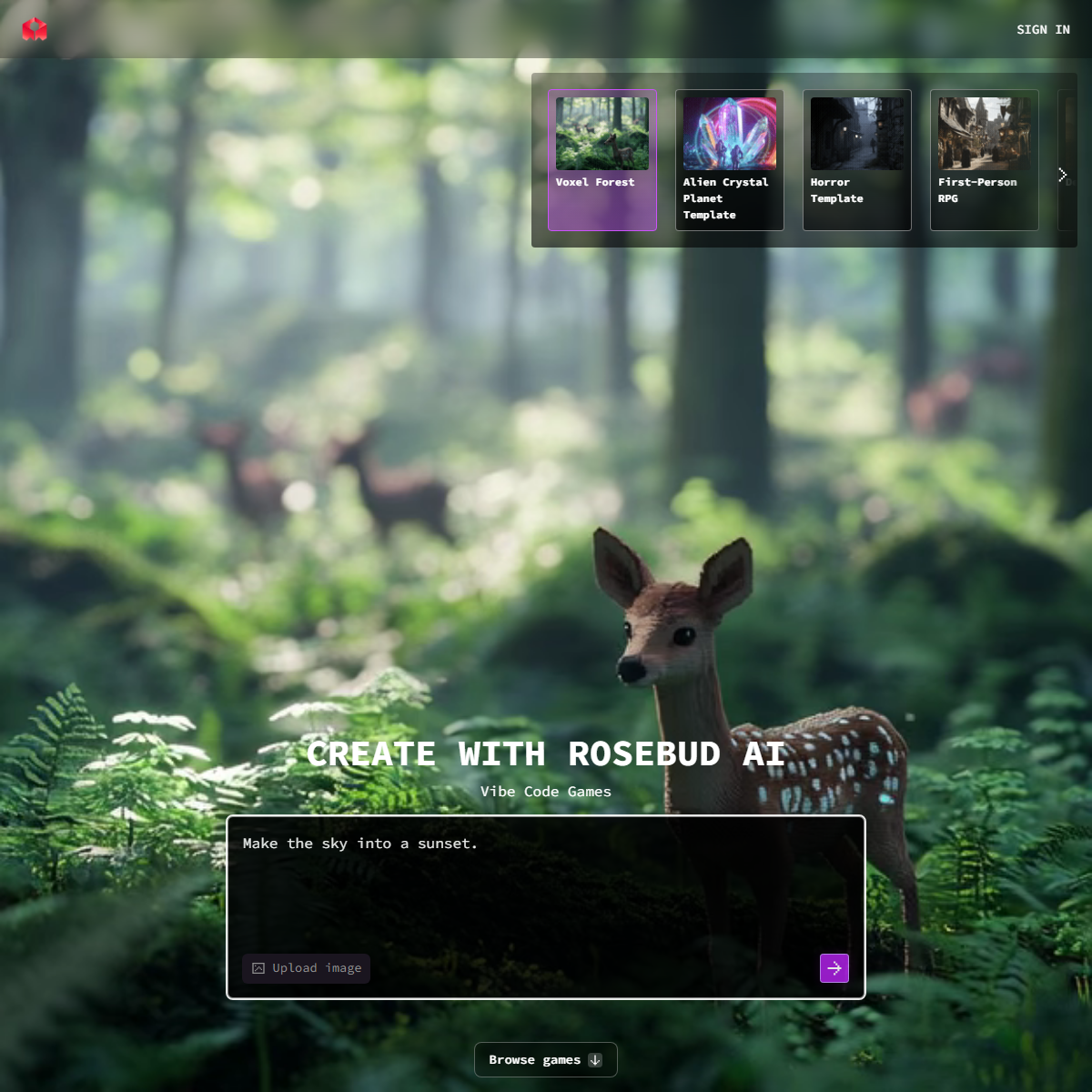 Rosebud - gaming Tool Screenshot