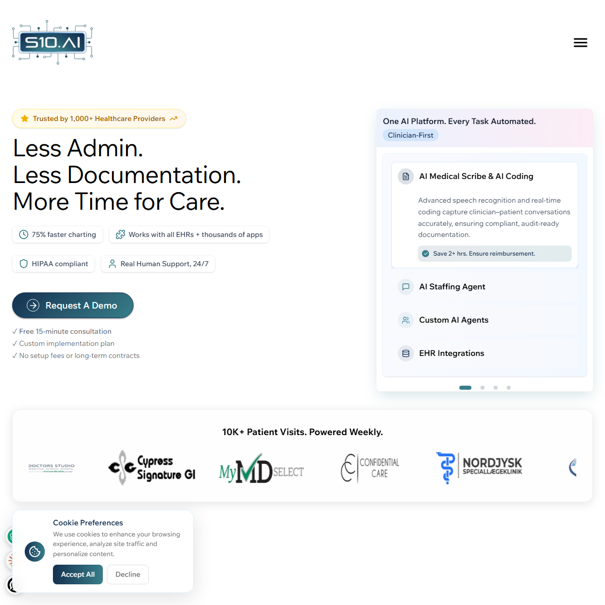 S10.AI - health Tool