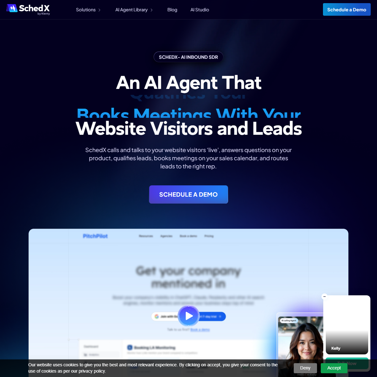 SchedX - sales assistant Tool Screenshot