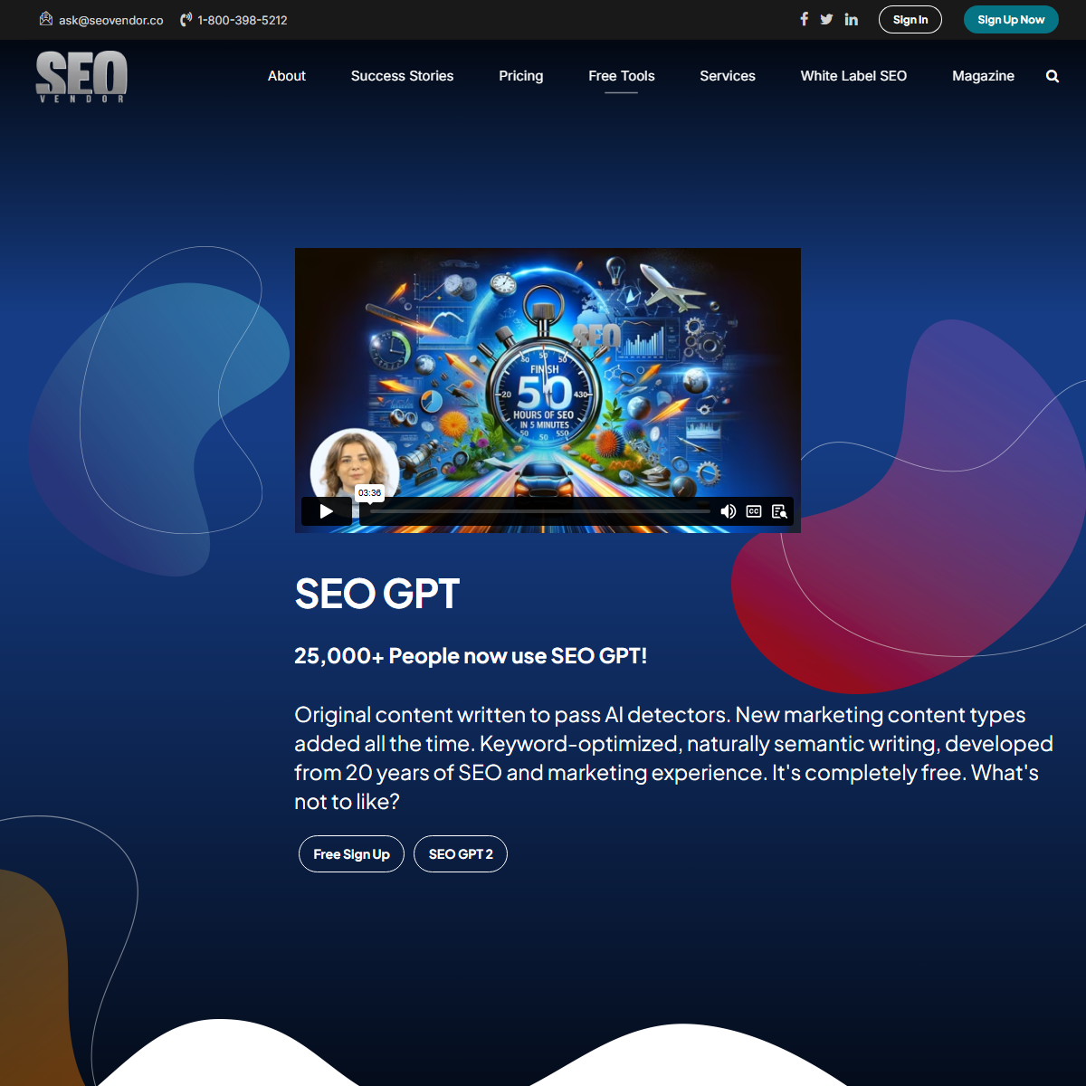 SEO GPT - SEO Tool