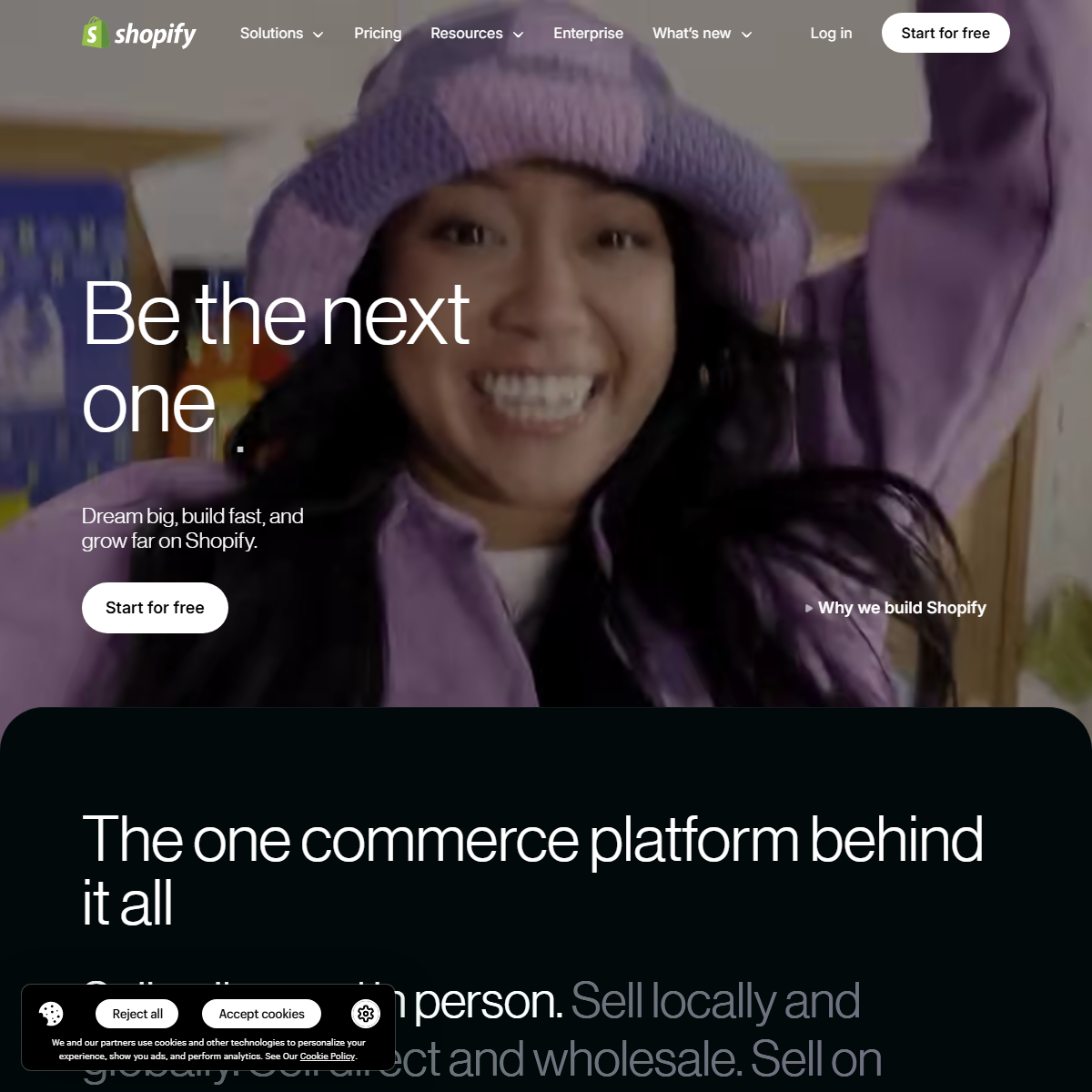 Shopify - e-commerce Tool Screenshot