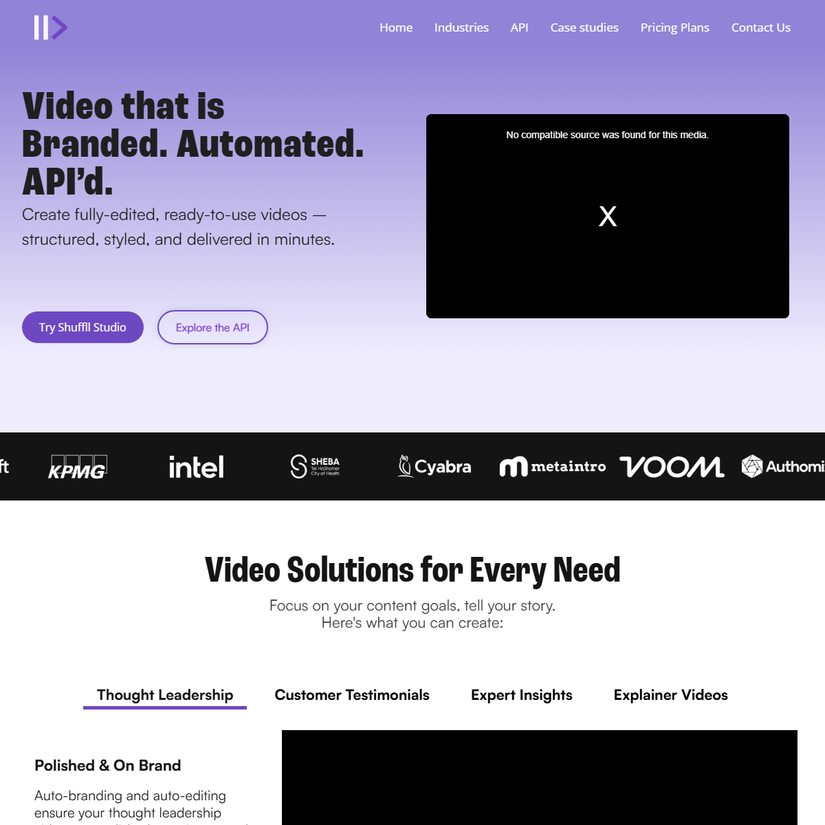 Shuffll - video generators Tool