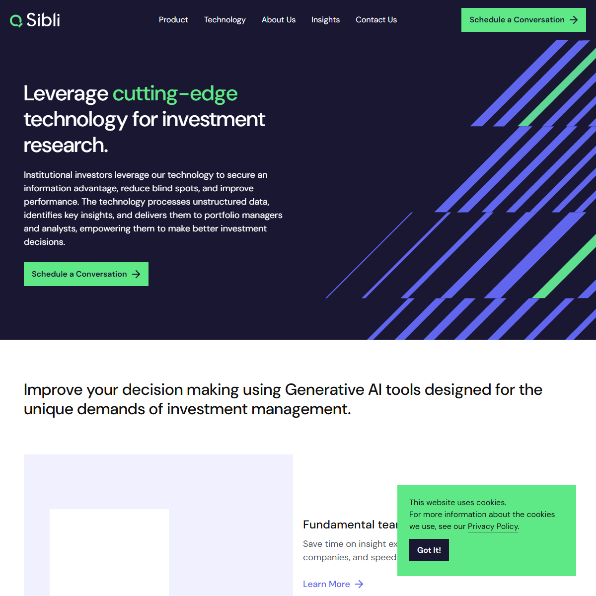 Sibli - finance Tool Screenshot