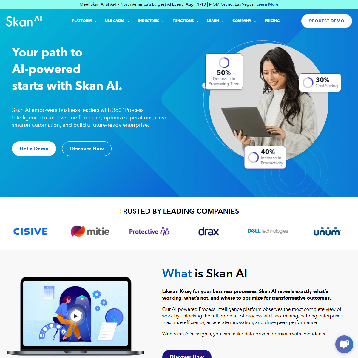 Skan.ai - finance Tool Screenshot