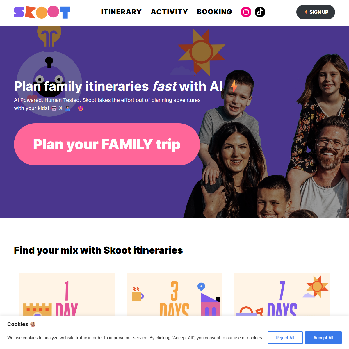 Skoot - travel Tool