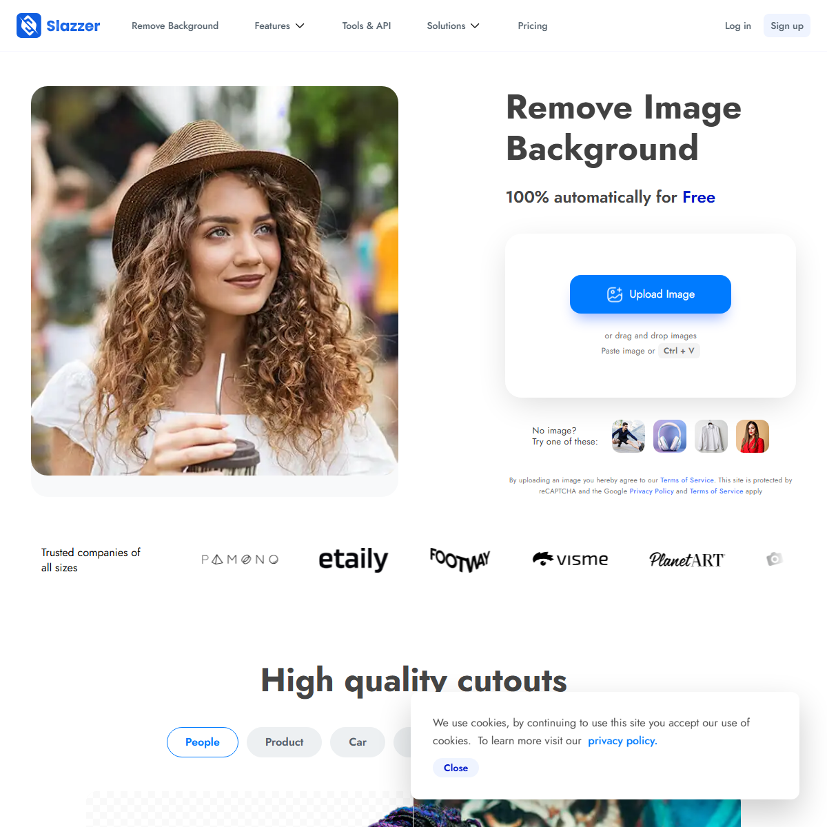 Slazzer - image editing Tool