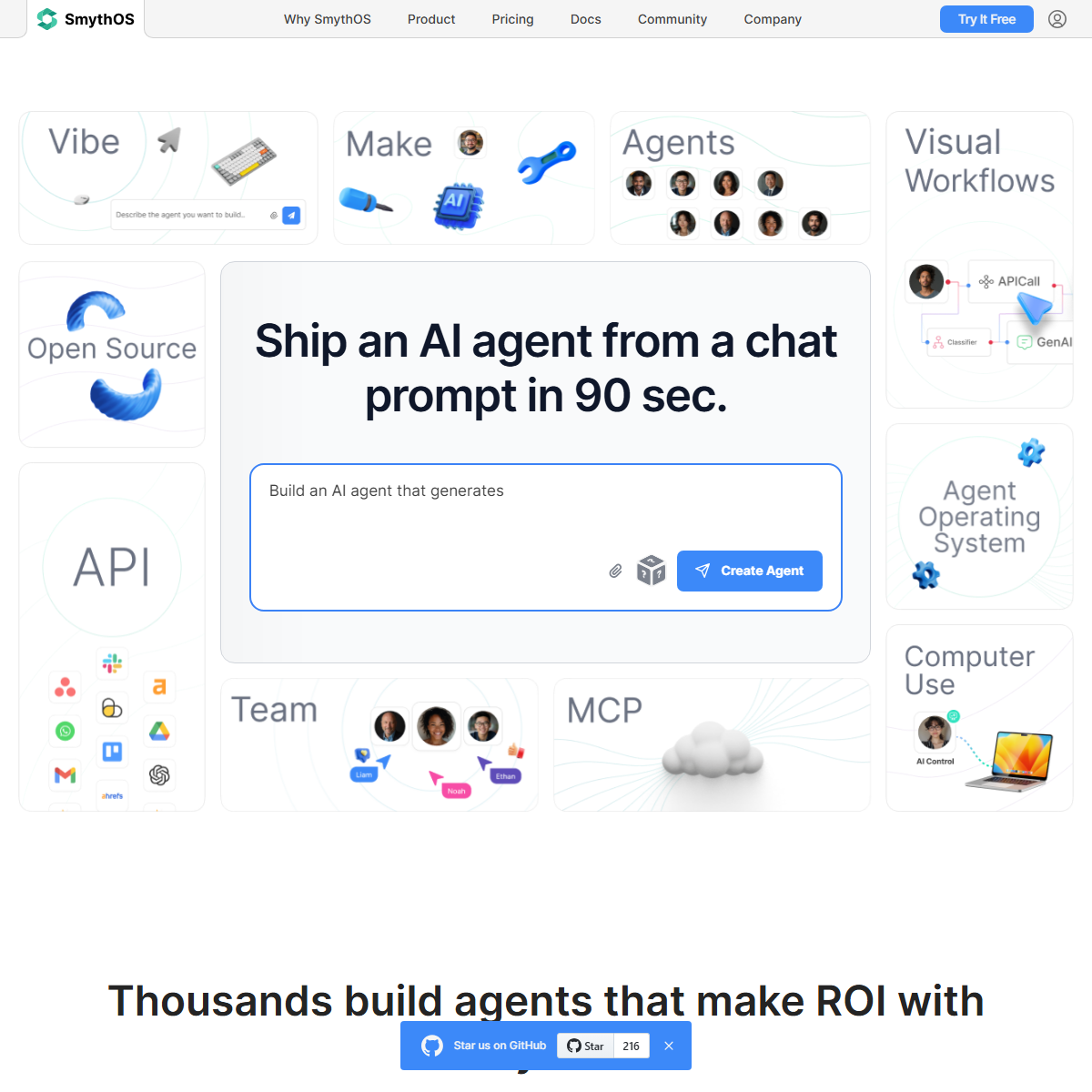 SmythOS - workflows Tool Screenshot