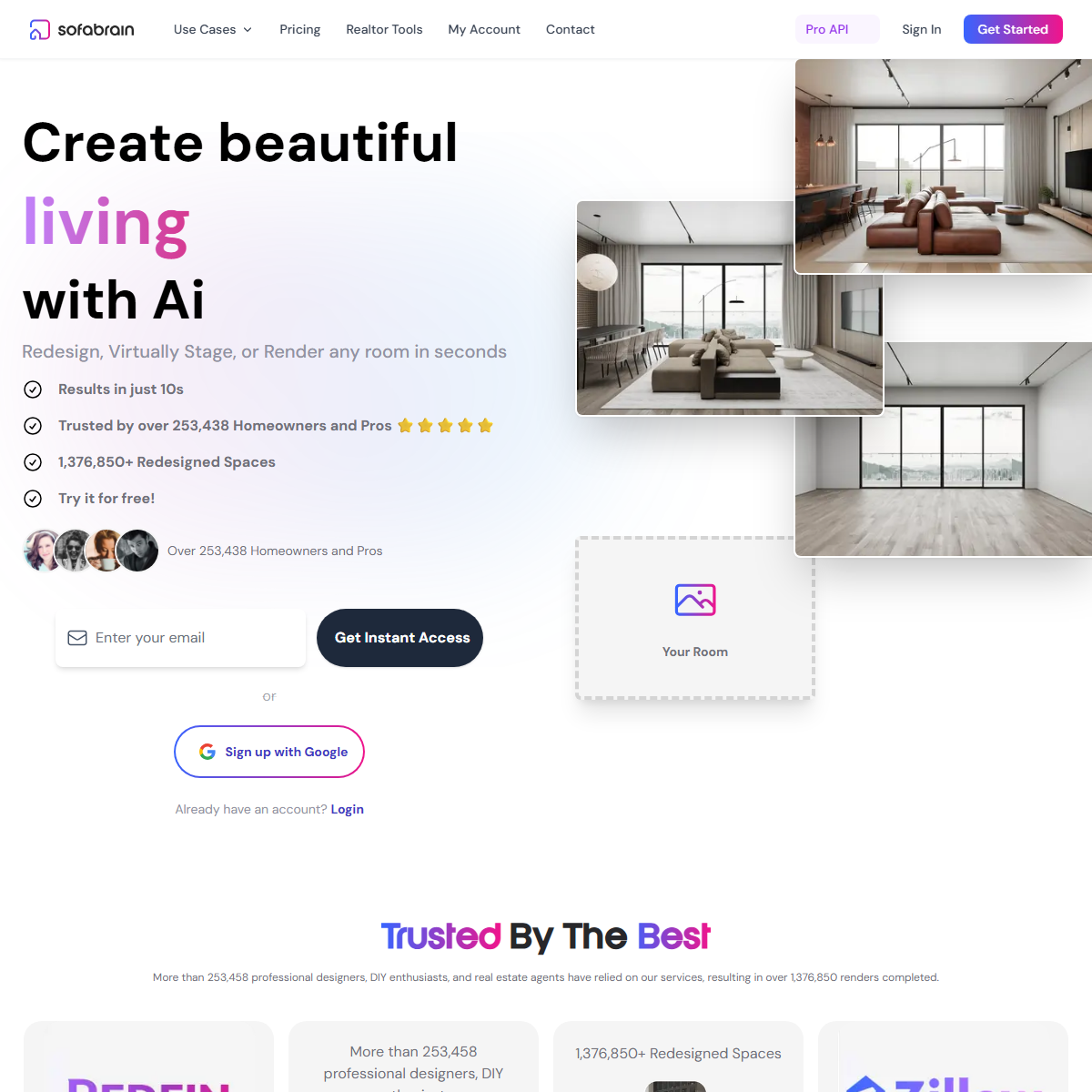 SofaBrain - design generators Tool Screenshot