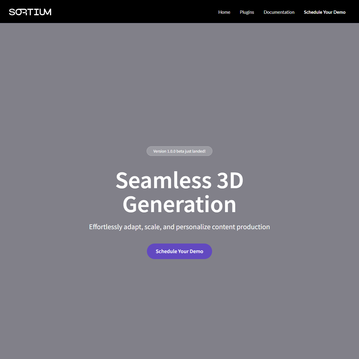 Sortium - 3D Tool Screenshot