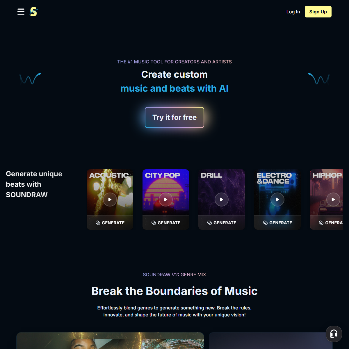 Soundraw - music Tool