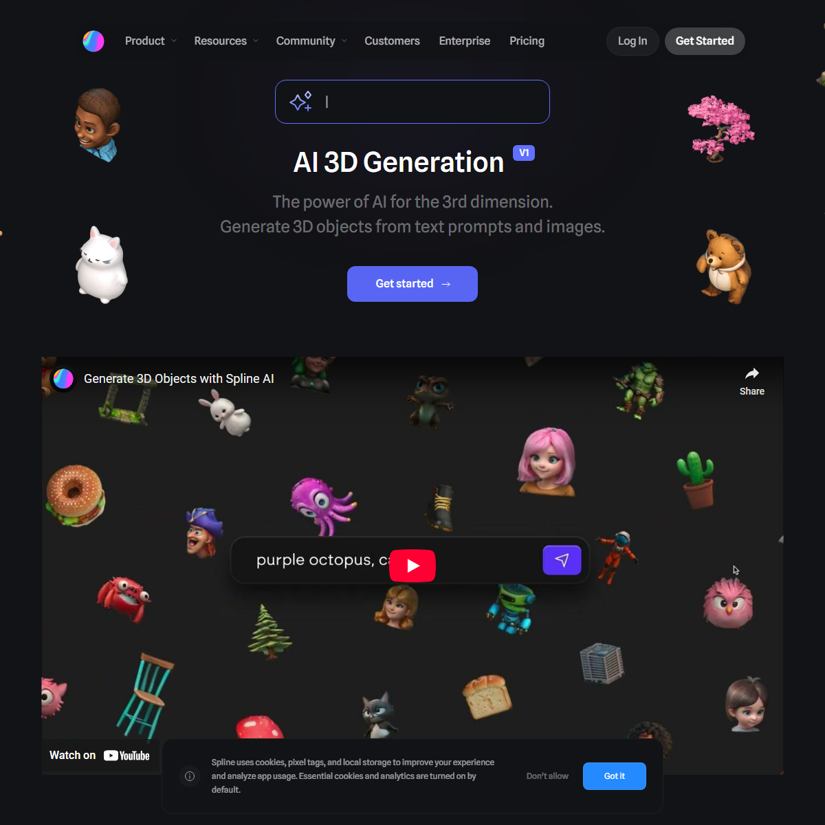 Spline AI - 3D Tool
