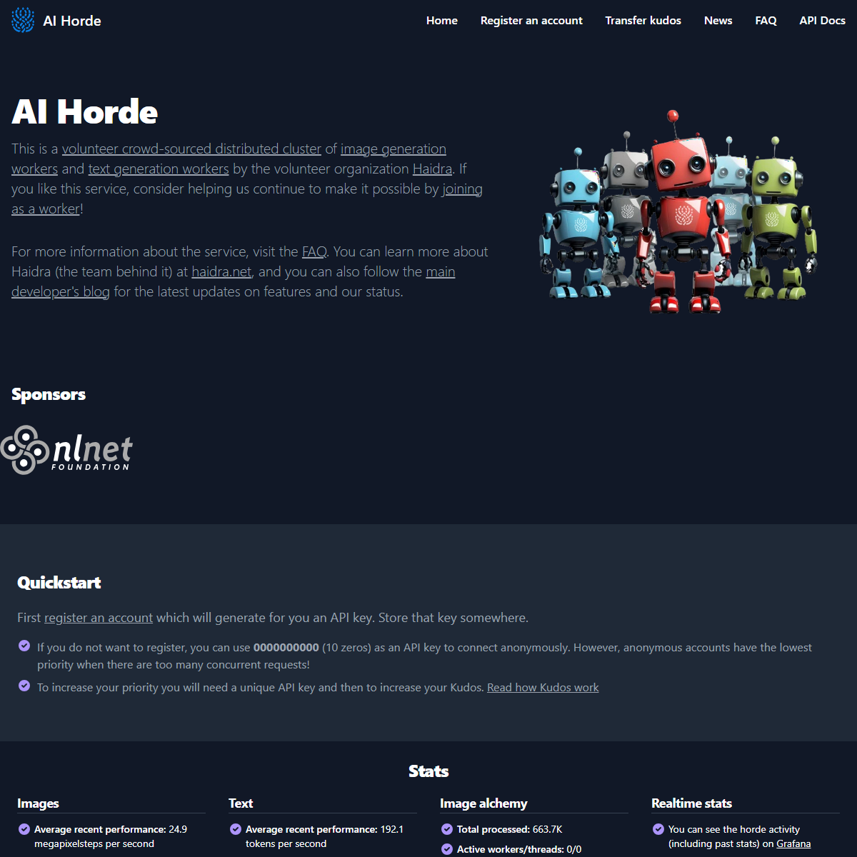 Stable Horde - image generators Tool Screenshot