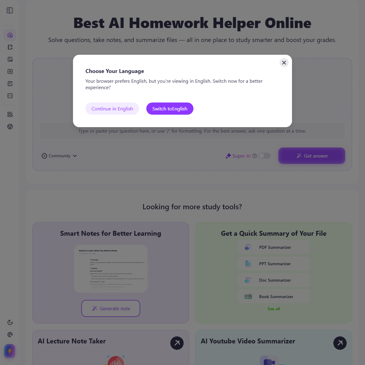 StudyX - education Tool Screenshot