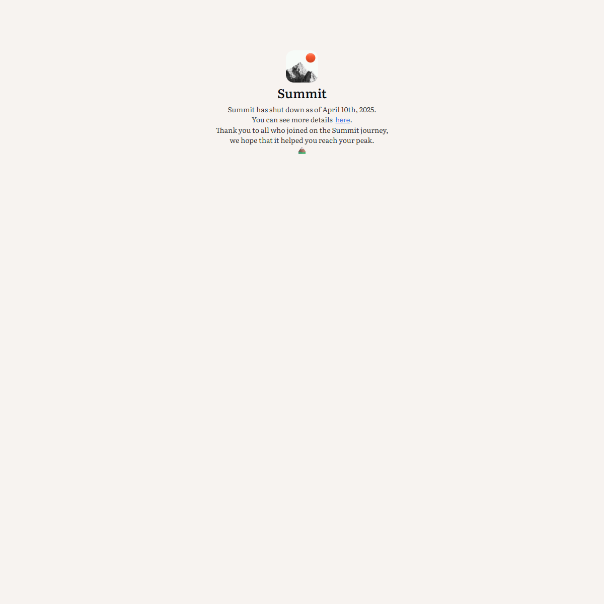 Summit - personal assistant Tool Screenshot