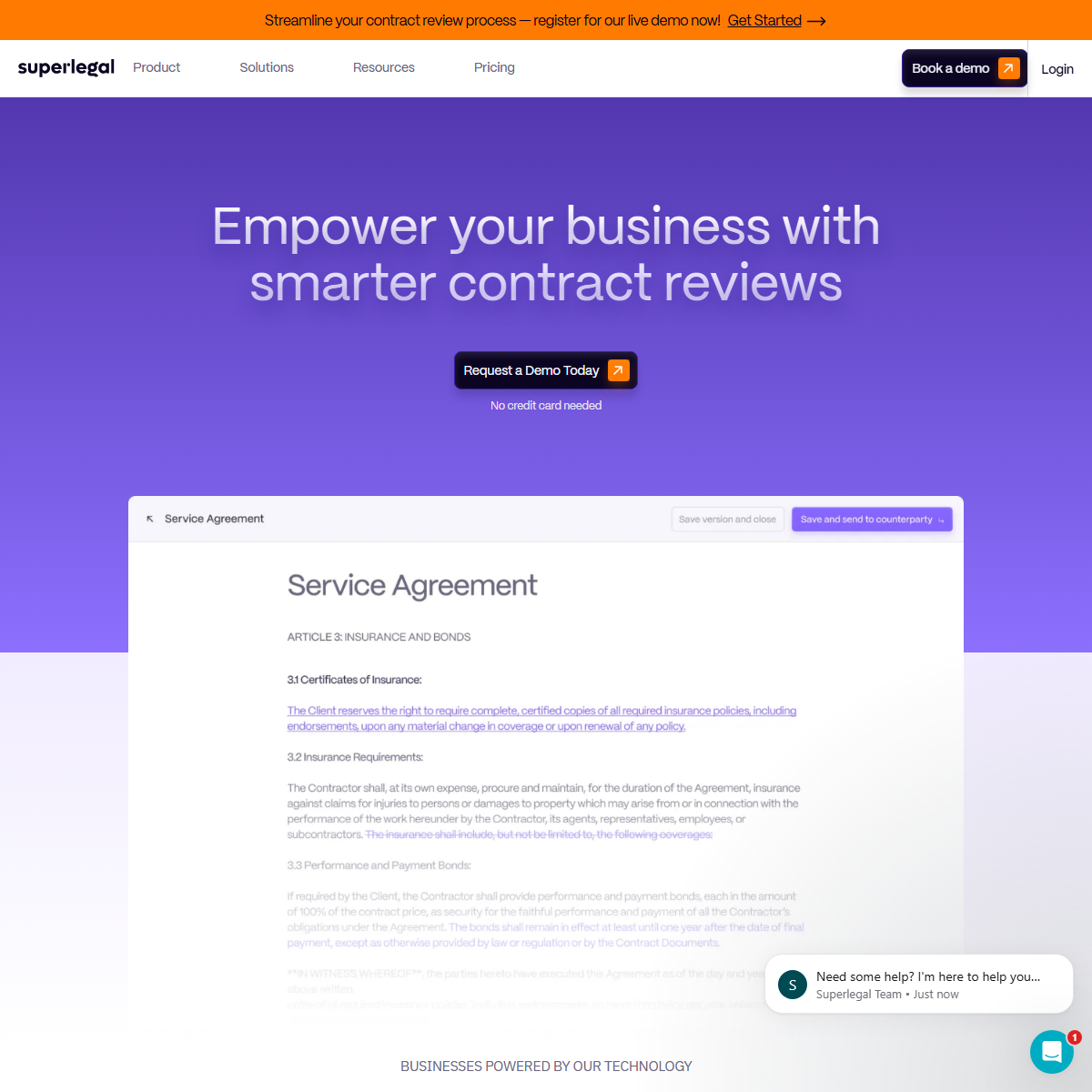 SuperLegal - legal Tool Screenshot