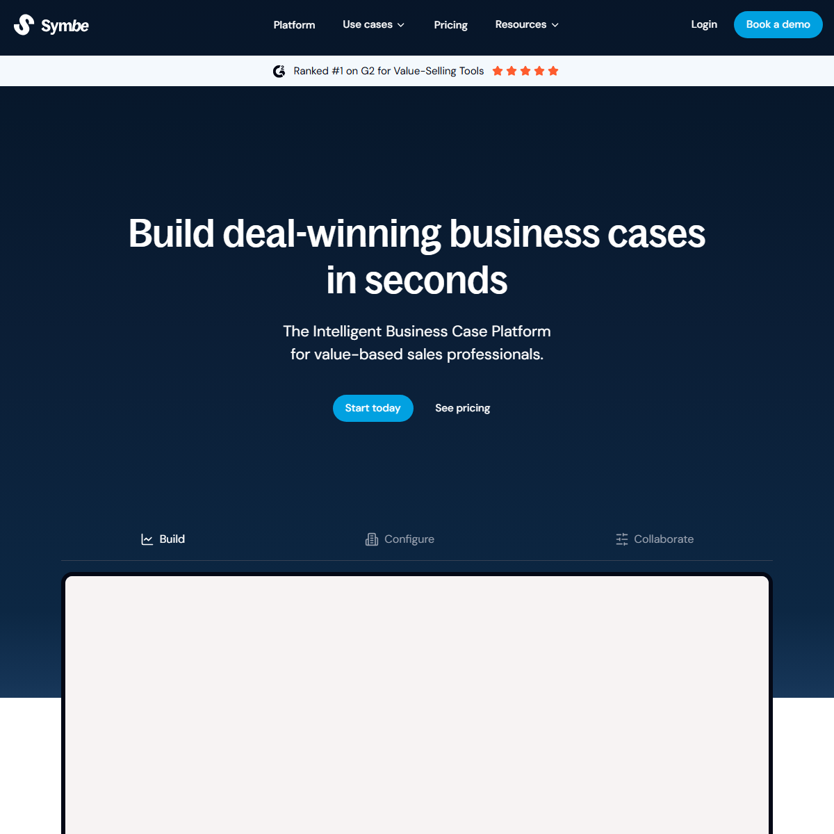 Symbe - sales assistant Tool Screenshot