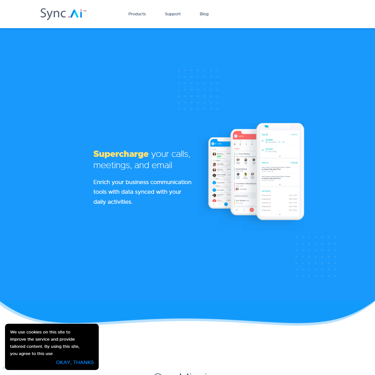 SYNQ - project management Tool Screenshot