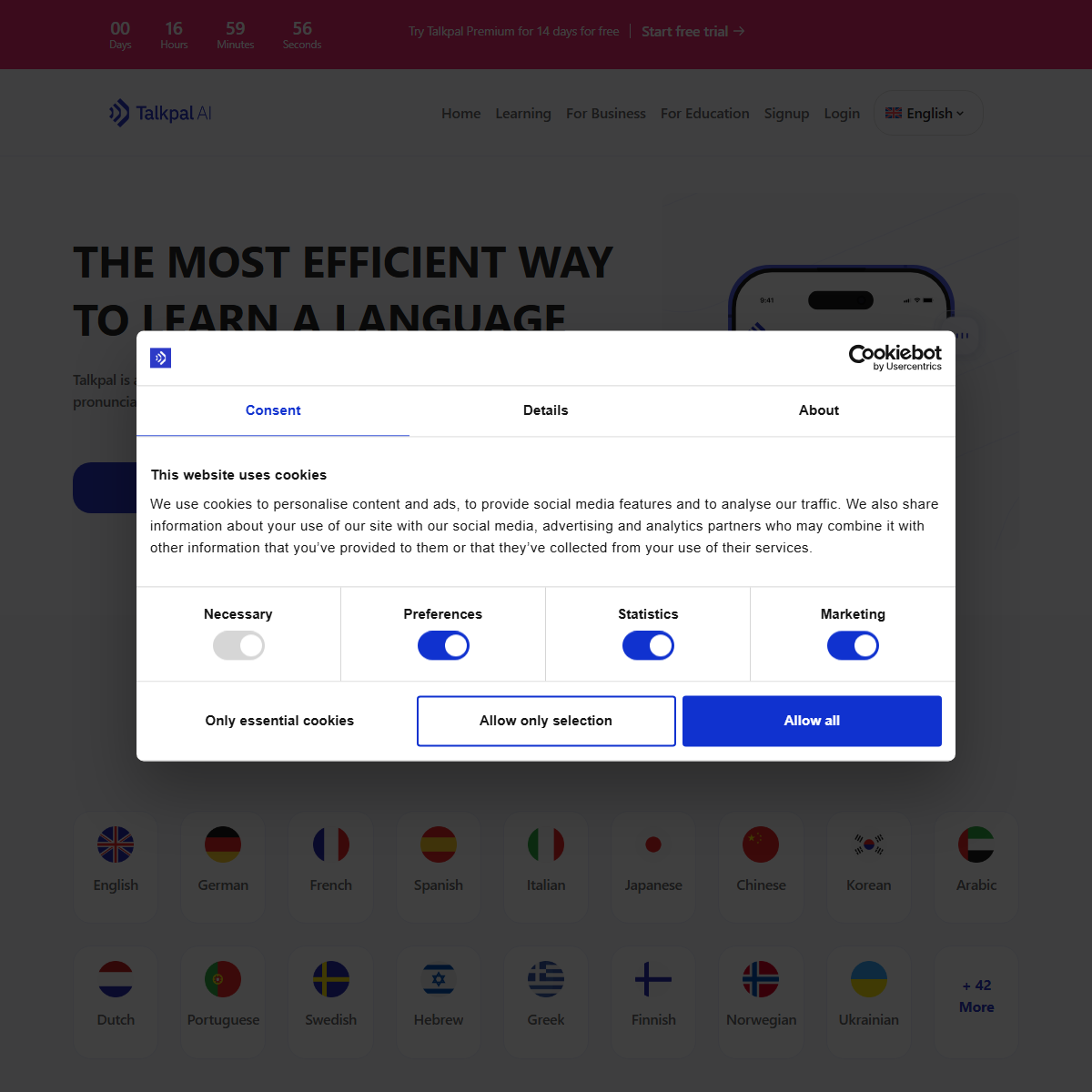 TalkPal - education Tool Screenshot