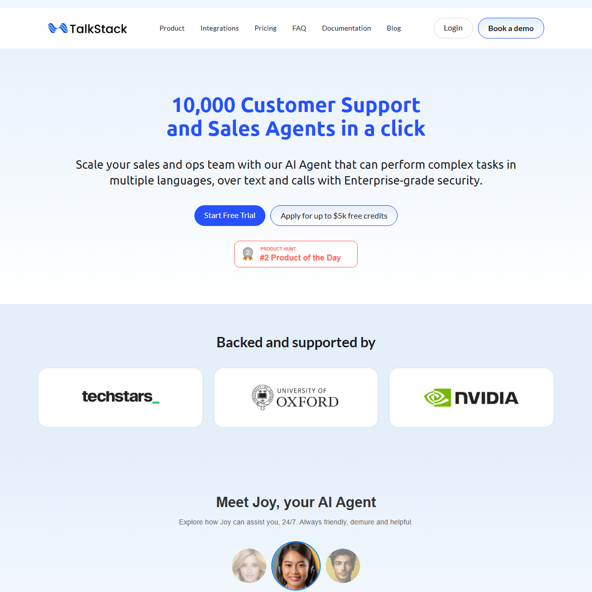 TalkStack - customer support Tool Screenshot