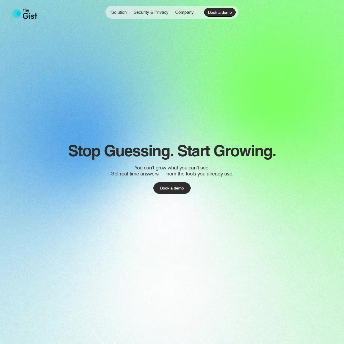 TheGist - summarizer Tool Screenshot