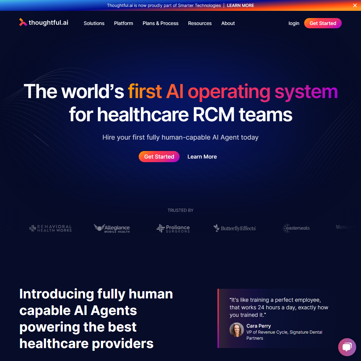 Thoughtful AI - AI agents Tool