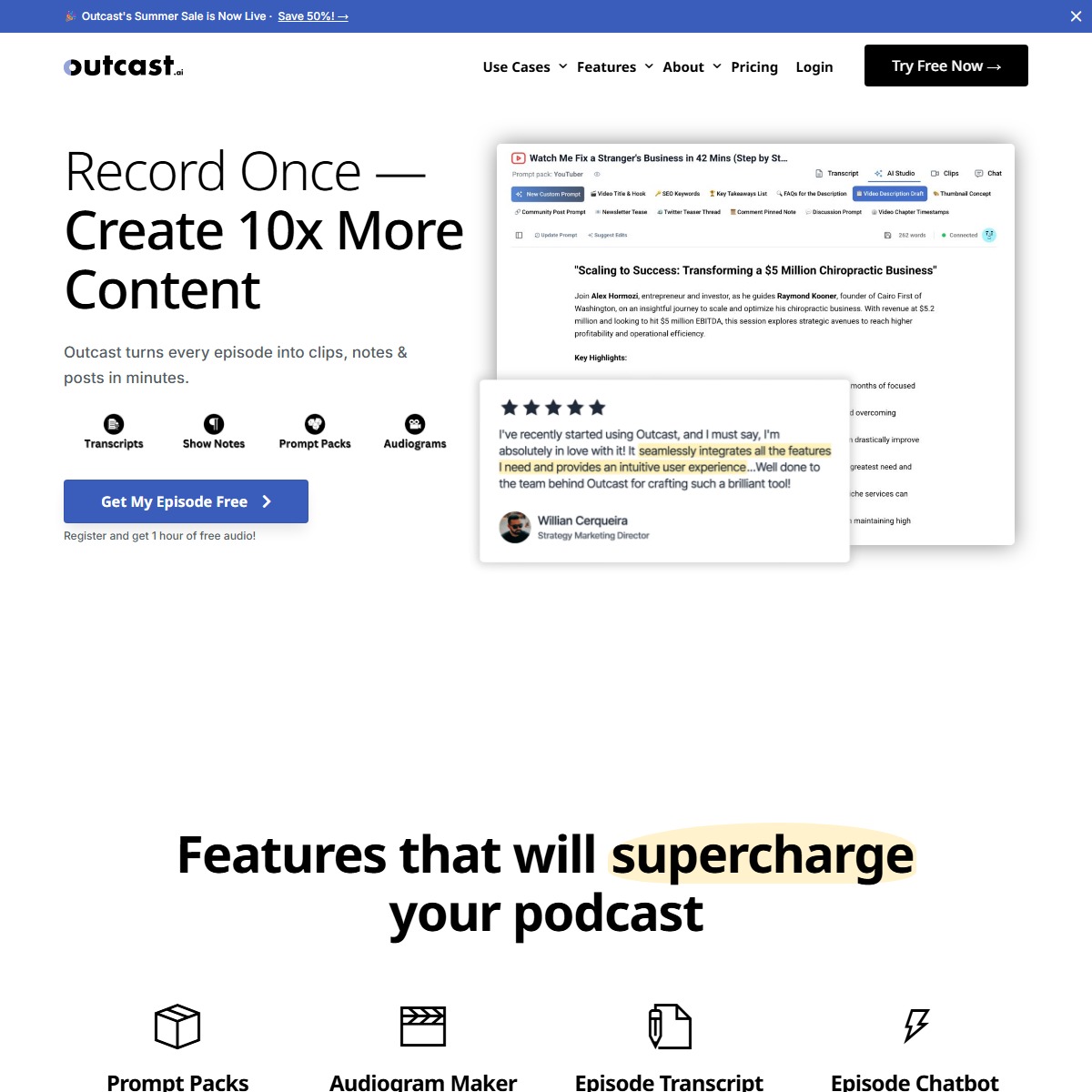 ToastyAI - marketing Tool Screenshot