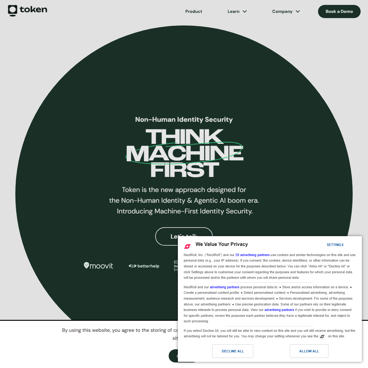Token Security - AI agents Tool Screenshot