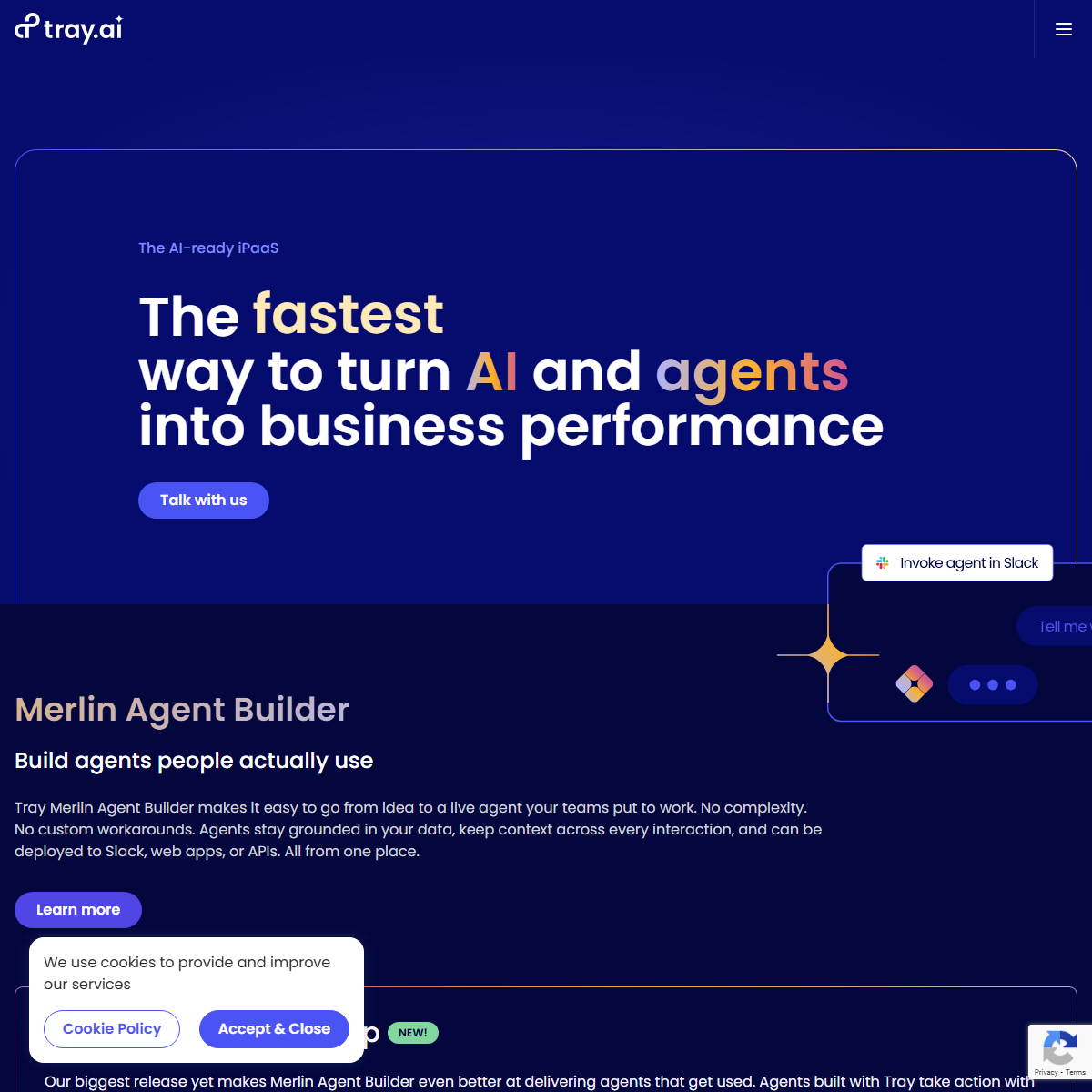 Tray - workflows Tool Screenshot