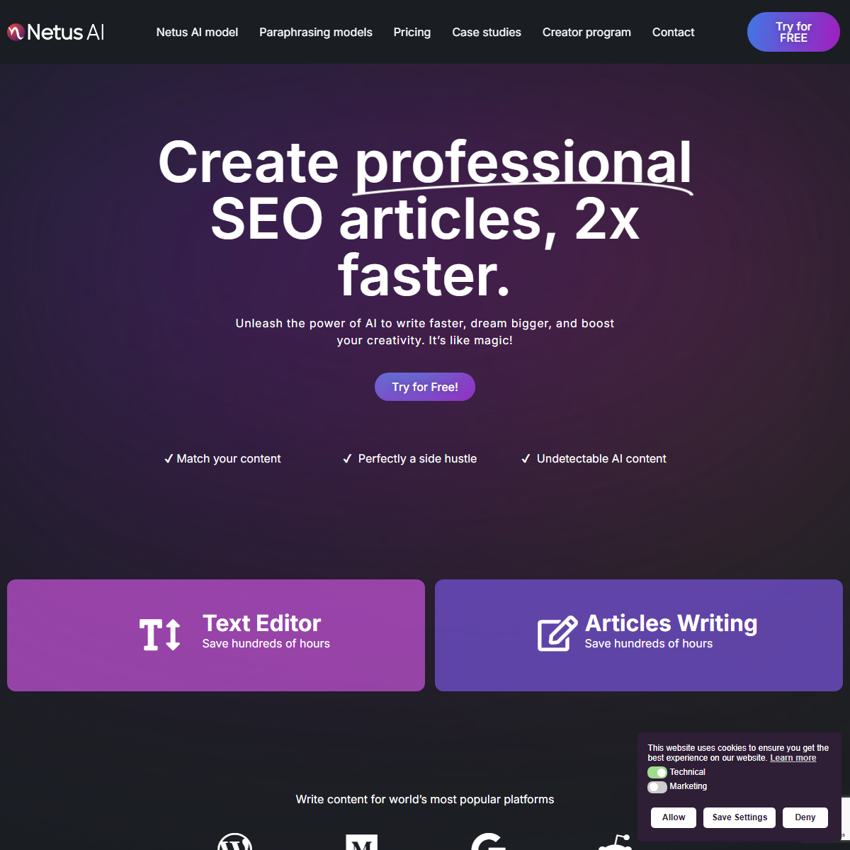 Trolly.ai - SEO Tool Screenshot