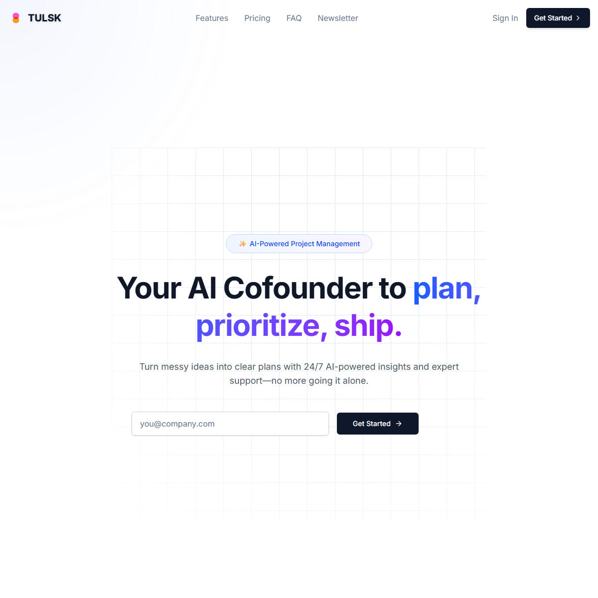 Tulsk.io - project management Tool