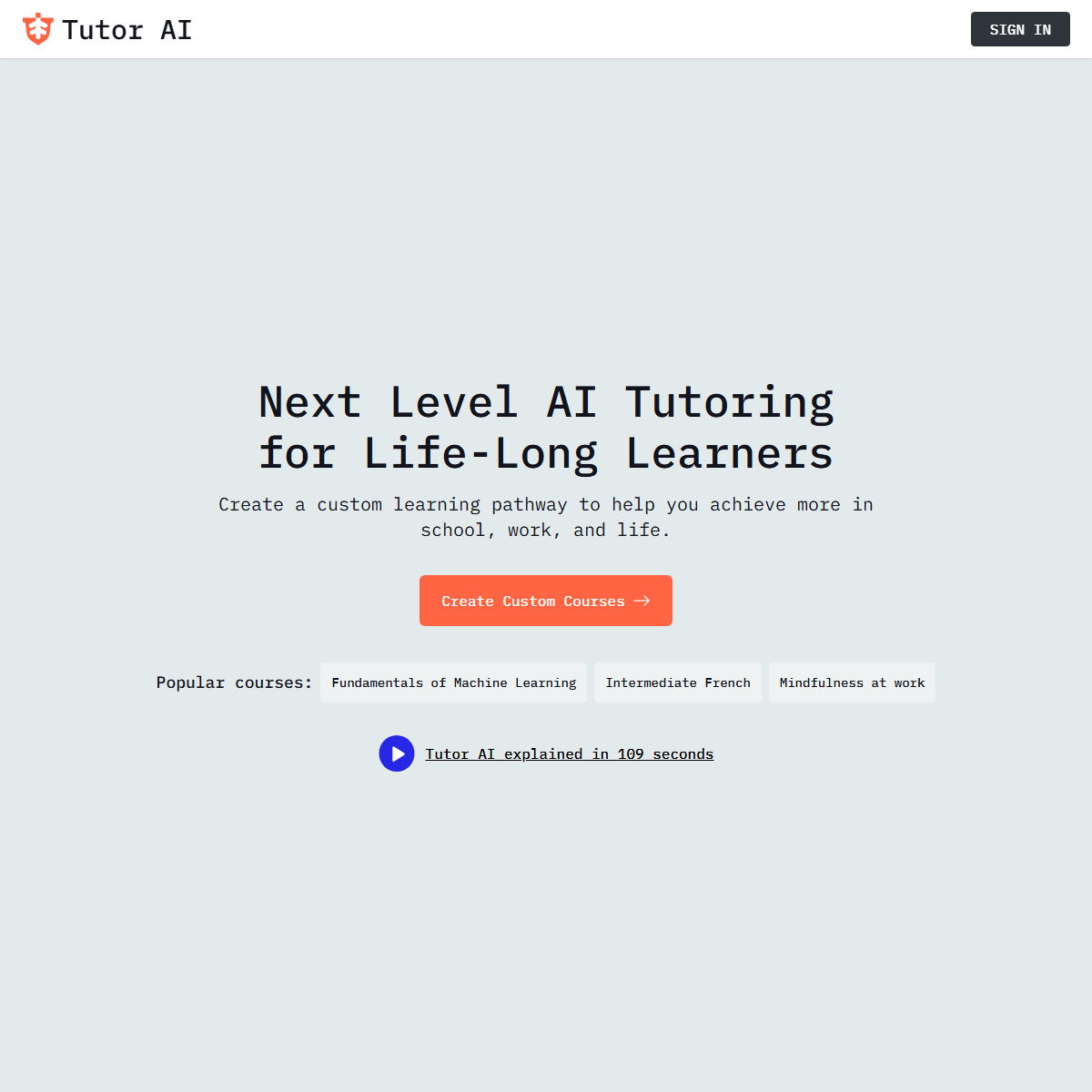 TutorAI - education Tool