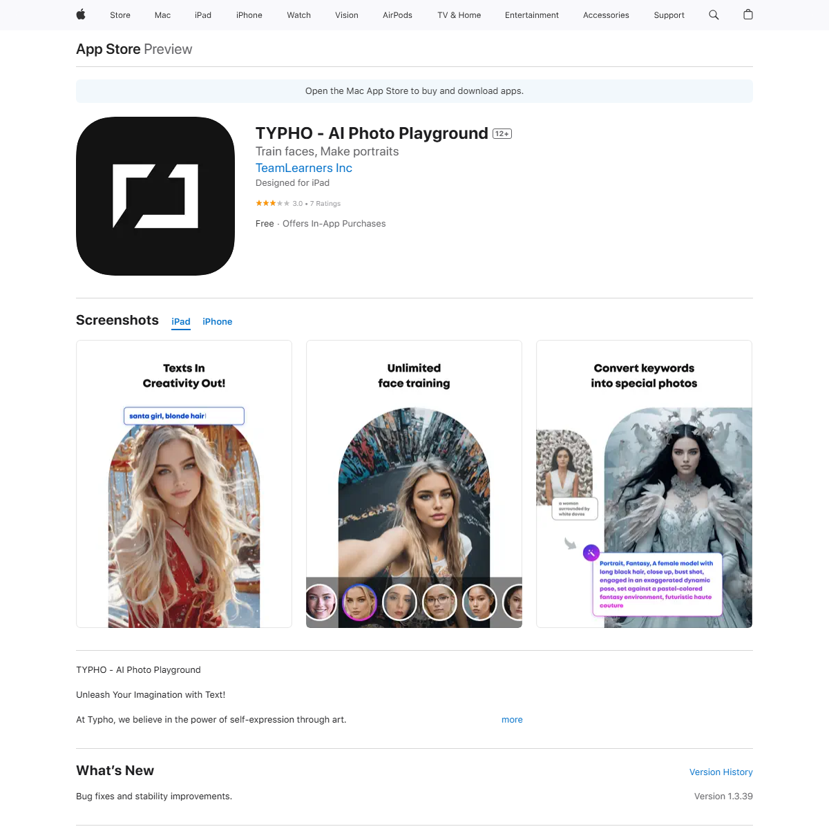 Typho - image generators Tool Screenshot