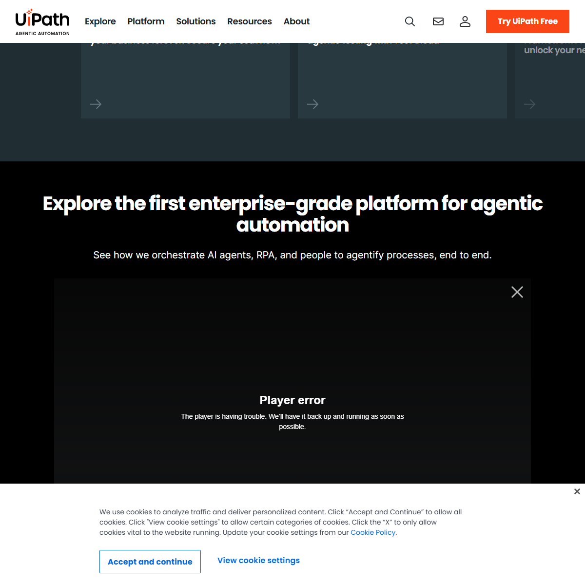UiPath - AI agents Tool
