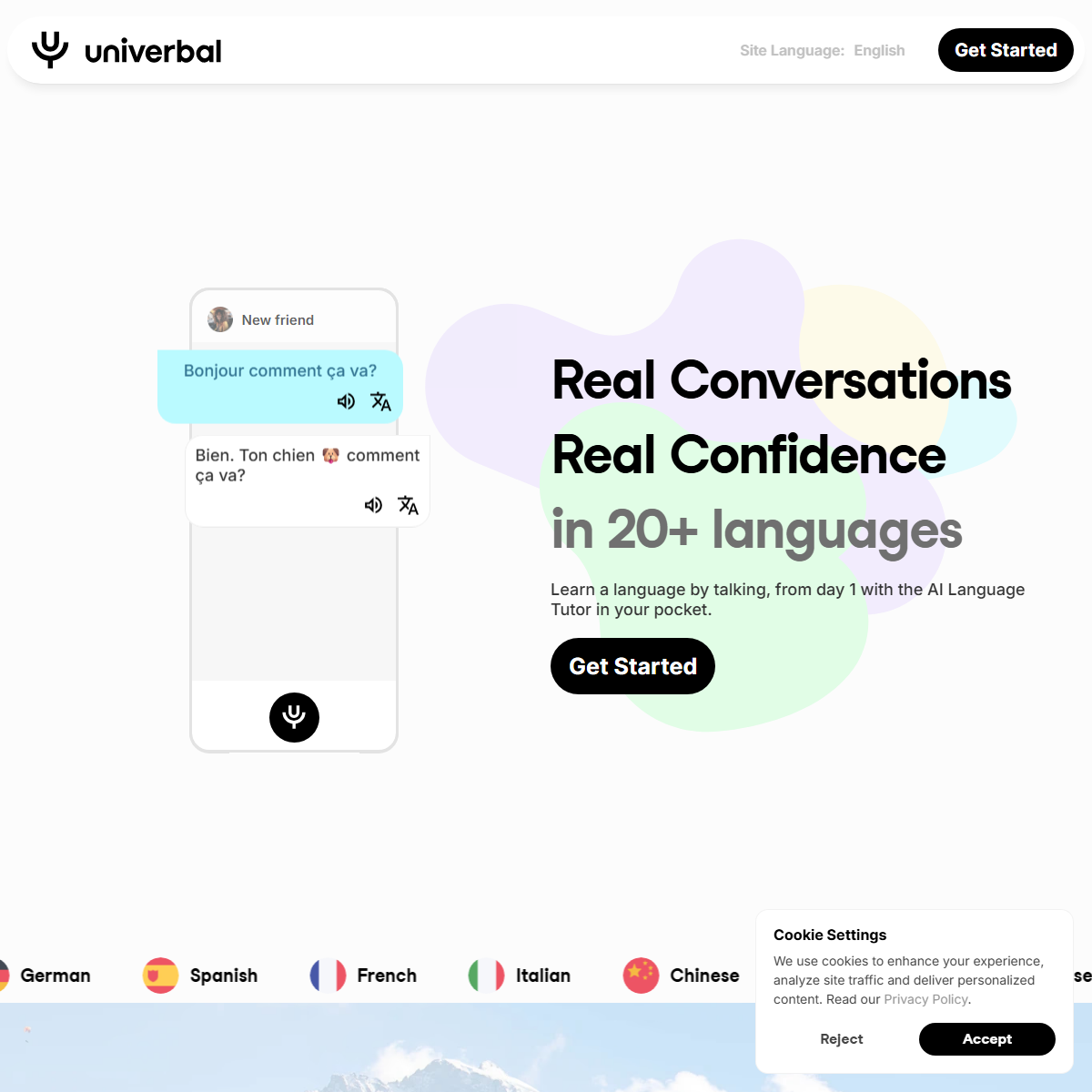 Univerbal - education Tool Screenshot