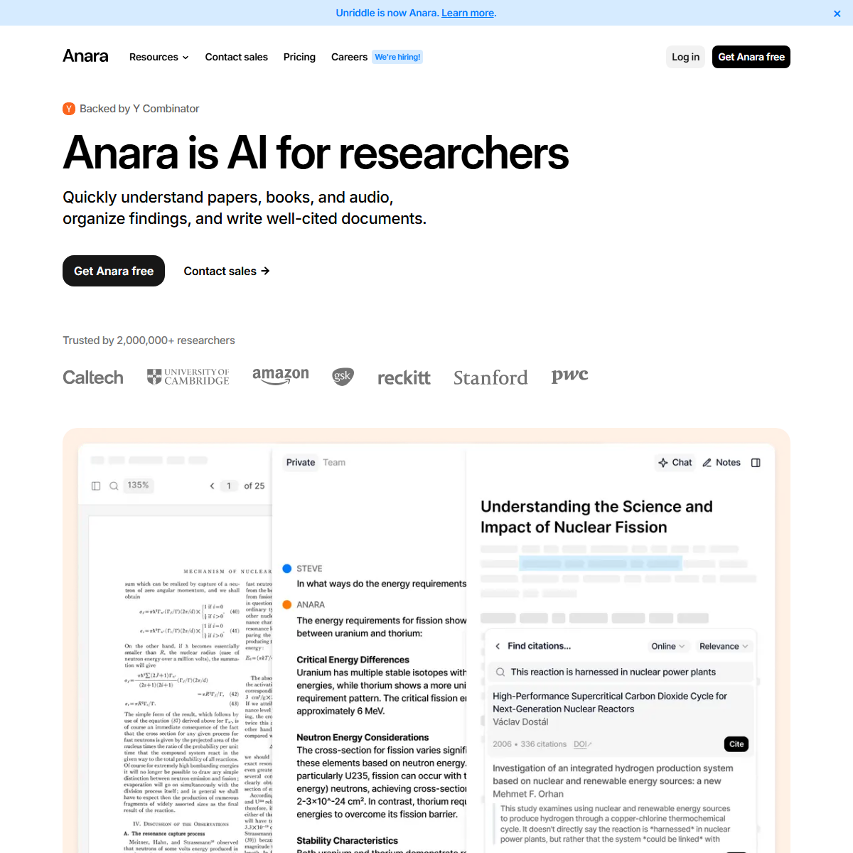 Unriddle - research Tool
